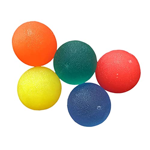 ERINGOGO 5 Stück Teiliges Handtrainer Ball Rund Verschiedene Stärken Stressabbau und Krafttraining Handliches Fitnessgerät zur Finger und Handgelenksübung für Unterwegs und Alltag ERINGOGO 5 Stück Teiliges Handtrainer Ball Rund Verschiedene Stärken Stressabbau und Krafttraining Handliches Fitnessgerät zur Finger und Handgelenksübung für Unterwegs und Alltag von ERINGOGO