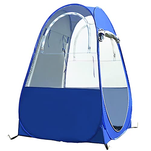 ERYUE Camping Zelt-Tragbares Outdoor-Angelzelt UV-Schutzzelt Pop-up Einzelzelt Automatisches Sofortzelt Regenschattenzelt Fenster und Türen auf beiden Seiten für Outdoor-Camping Wanderstrand mit von ERYUE