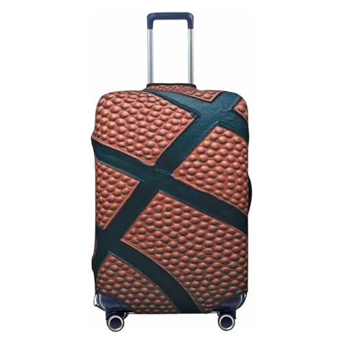 ESASAM Basketball Sport Elastische Kofferhülle - Reisezubehör, Reiseutensilien, Reisegepäckschutz, Koffer-Schutzhülle, elastische Kofferhülle, Basketball Sport, M von ESASAM