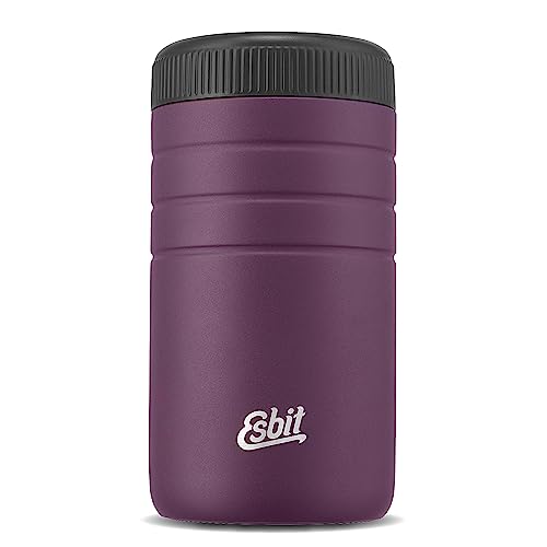 Esbit Thermobehälter Majoris für Essen - Warmhaltebehälter 550 ml - aus Edelstahl für warme und kalte Speisen - in Aubergine von Esbit