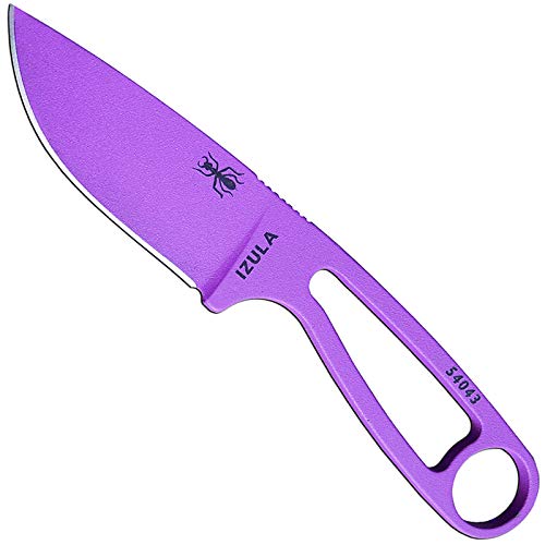 ESEE, Outdoormesser | Klingenlänge: 6, 68 cm, Stahl-Klinge, Izula Outdoormesser Purple von ESEE