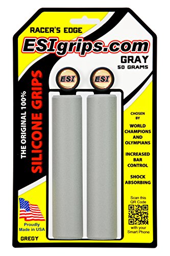 ESI Grips MTB Racer's Edge, Grips, 130mm, Grey, one size von ESI Grips
