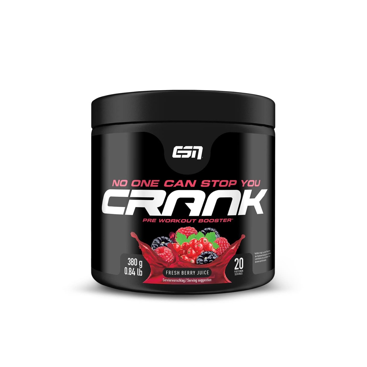 ESN Crank 380g - Pre workout Booster - Mit Citrullin - AAKG und weiteren Amin... von ESN