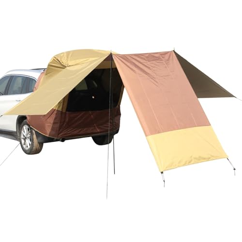 EUBEISAQI SUV-Zelte für Camping,Autozelte für Camping-SUV | Minivan-Zelt für Kofferraum | SUV-Campingzelt für 5–8 Personen, geräumiges Kofferraumzelt für Reisen, Camping, Heckklappe im Freien von EUBEISAQI