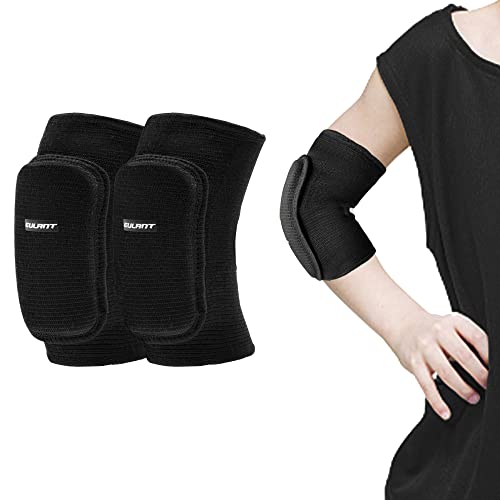 Kinder Kompression Arm Ärmel, Sport Arm Warmer Für Kinder, Ellenbogenschoner mit Hoher Elastizität Für Junge & Mädchen, Perfekt für Tanz Skateboard Kinderroller Fußball Volleyball Skifahren,Schwarz von EULANT