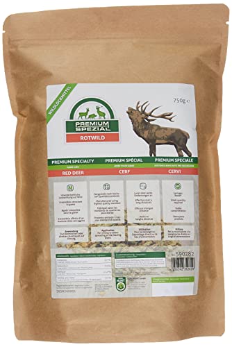 EURO HUNT Wildlockmittel Premium Spezial Rotwild, Lockstoff 750g, geeignet für die Jagd oder Tierbeobachtung von EURO HUNT