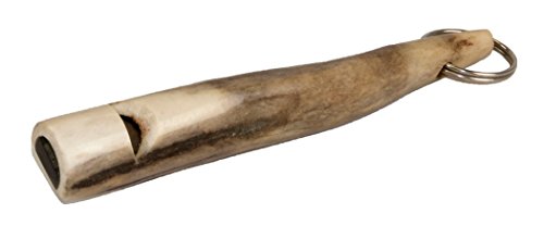 Hundepfeife aus echtem Hirschhorn *Länge ca. 11cm* von EUROHUNT