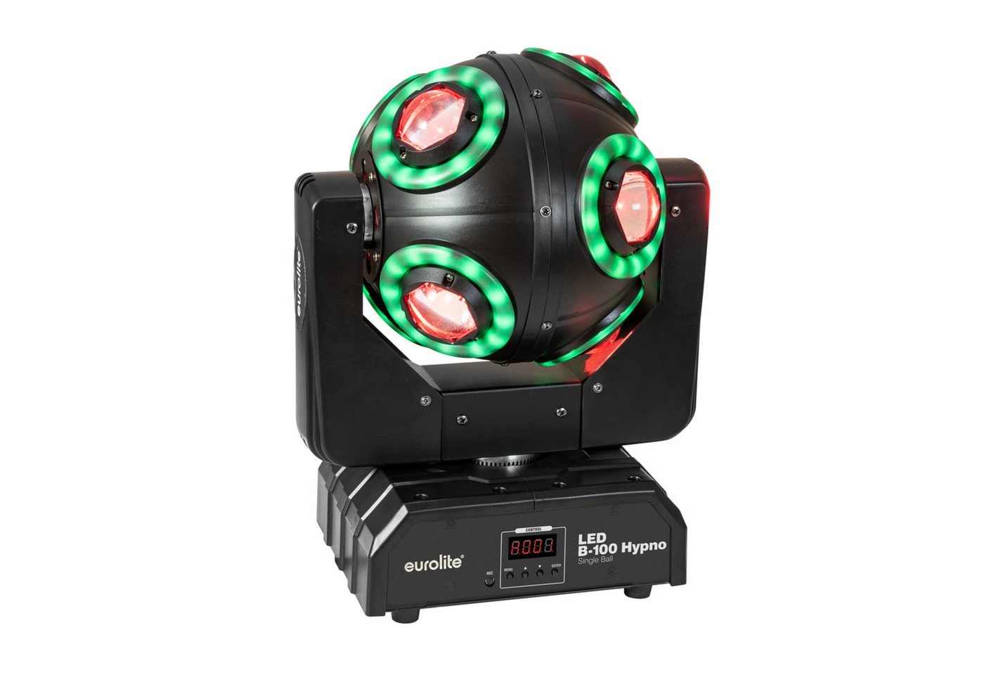 EUROLITE LED Scheinwerfer, LED B-100 Hypno Single Ball Strahleneffekt - Showeffekt von EUROLITE
