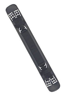 Euroriding Neopren (Gitterschaum) Kurzgurt mit Gegenzug | Farbe: Schwarz | Größe: 75 von EURORIDING