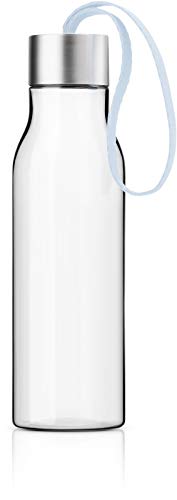 EVA SOLO | Trinkflasche 0.5l | Dänisches Design | BPA-freier Kunststoff, Edelstahl, Silikon, Polyester | Soft blue von EVA SOLO