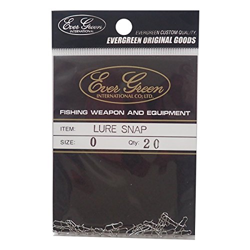 Evergreen Lure Snap Size 0 (Extra Small) (0735) von EVERGREEN