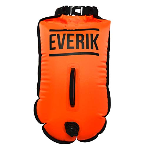 EVERIK Unisex-Erwachsene Dry Bag Buoy 20 l Boje Sicherheit Offenes Wasser, orange, 20LT von EVERIK