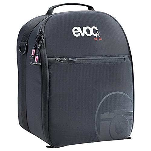 EVOC PHOTOBLOCK CB 16l Kameratasche für maximale Sicherheit beim Transport (Größe: 16l, kompatibel mit EVOC Rücksäcken ab 30l, separater Seitenzugriff, Befestigungsringe, Schultergurt) Farbe: Schwarz von EVOC