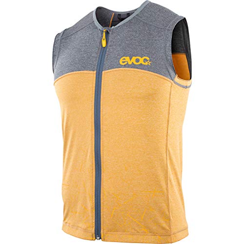 EVOC Herren Protect Protector Vest, Lehm Gelb/Carbon Grau, M von EVOC