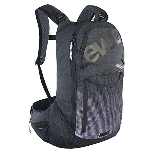 EVOC TRAIL PRO SF 12l Rucksack für Trailriding & Renneinsätze, Backpack (leichter Fahrradrucksack, LITESHIELD PLUS Rückenprotektor, 2l Trinkblasenfach, Größe: XS), Mehrfarbig von EVOC