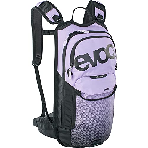 EVOC STAGE 6 technischer Rucksack für Enduro Biking & Outdoor-Aktivitäten, Backpack (Fahrradrucksack mit durchdachtem Taschenmanagement, maximale Rückenbelüftung), Hell oliv von EVOC