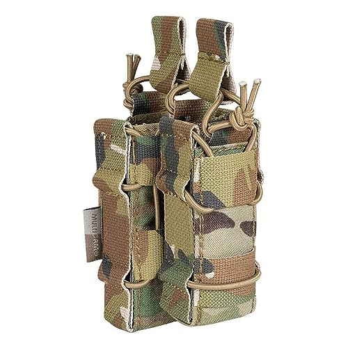 EXCELLENT ELITE SPANKER Taktisch MOLLE Double Stacker M4 Magazintasche mit Pistol Magazintasche (MC) von EXCELLENT ELITE SPANKER