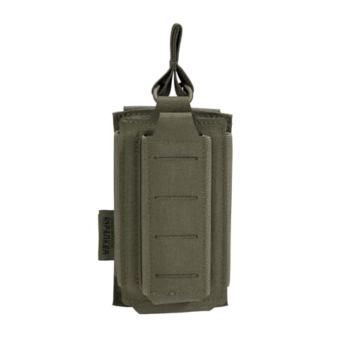 EXCELLENT ELITE SPANKER Taktische Molle Gewehrmagazin-Taschen und Pistolenmagazintaschen für M4 M14 M16 AK AR Elastisch verstellbare Nylon Magazintasche（Einzeln,RGN von EXCELLENT ELITE SPANKER