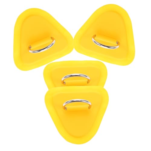 EXHUMKY 4stücke Elastische Seilschnallen Für Kajak Boot D-Ring Patch Robuste Befestigungslösungen Für Sup Rafting Leicht Und Tragbar Für Bootszubehör von EXHUMKY