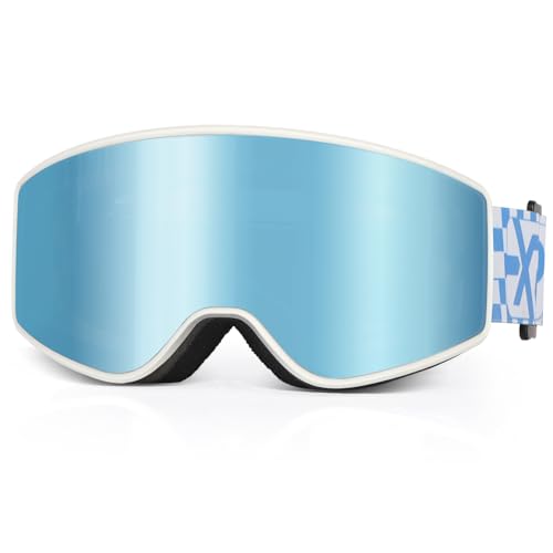 EXP VISION Skibrille Kinder, Ski Snowboard Brille Brillenträger Snowboardbrille Schneebrille Verspiegelt für Junior Jungen Mädchen Teenager 4-14 Jahre von EXP VISION