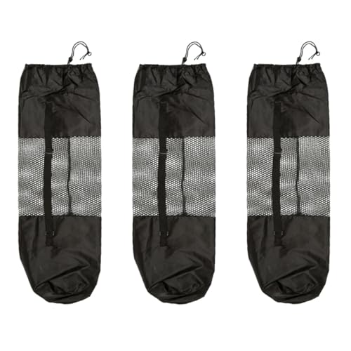 EXQUIMEUBLE 3 Stück Teiliges Yoga matten trageset mit Verschließbarem Netzbeutel Verstellbarer Schultergurt Robustem Material Modischem Design Geeignet für Fitness Reisen Sport und von EXQUIMEUBLE
