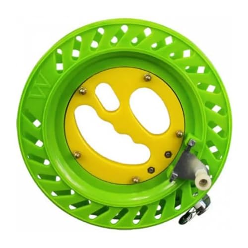 Fliegenfischerrolle Fly Fishing Reel ABS Rechts Hand Linie Wickler Angeln String Spule Multicolor(Green) von EYRMQWJPC