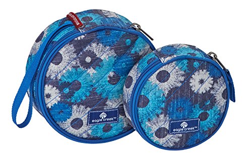 Eagle Creek Kofferorganizer Pack-It Original Quilted Circlet Set platzsparende Packtasche für die Reise, daisy chain blue von Eagle Creek