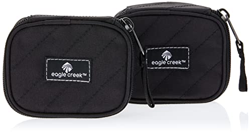 Eagle Creek Pack-It Original gesteppte Mini-Würfelform, extra klein, 2-teiliges Set, Schwarz (Schwarz) - EC0A37G3010 von Eagle Creek