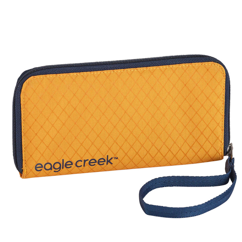 Eagle Creek - Wristlet Wallet RFiD Sicherheits-Reise-Geldbeutel, gelb von Eagle Creek