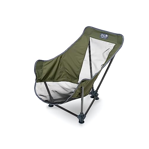 Eno campingstuhl Lounger SL76 x 57 cm Nylon/Aluminium grün/grau von ENO