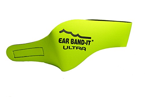 EarBandIt Ultra Stirnband für Schwimmer Klein Gelb von Ear Band-It