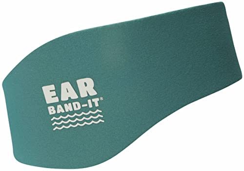 Ear-Band-it-Neopren-Stirnband (Blaugrün, groß) von Ear Band-It