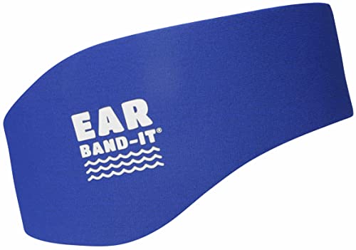 Ear Band-It Neopren-Stirnband - klein blau von Ear Band-It