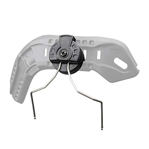 Earmor Arch Fast Helmadapter für taktisches Headset, Schwarz, Einheitsgröße von EARMOR