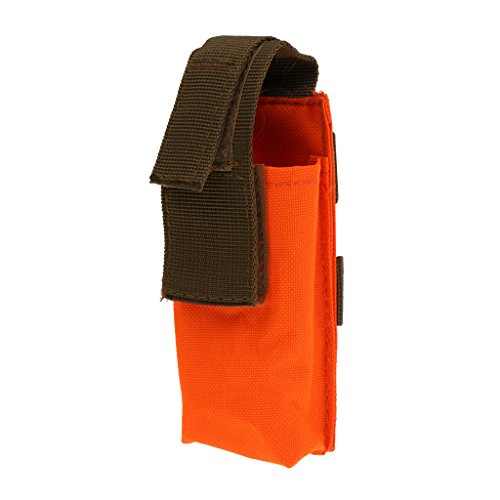 Tragbare Nylon-Tourniquet-Tasche mit MOLLE-Gurt, Orange von Easnea