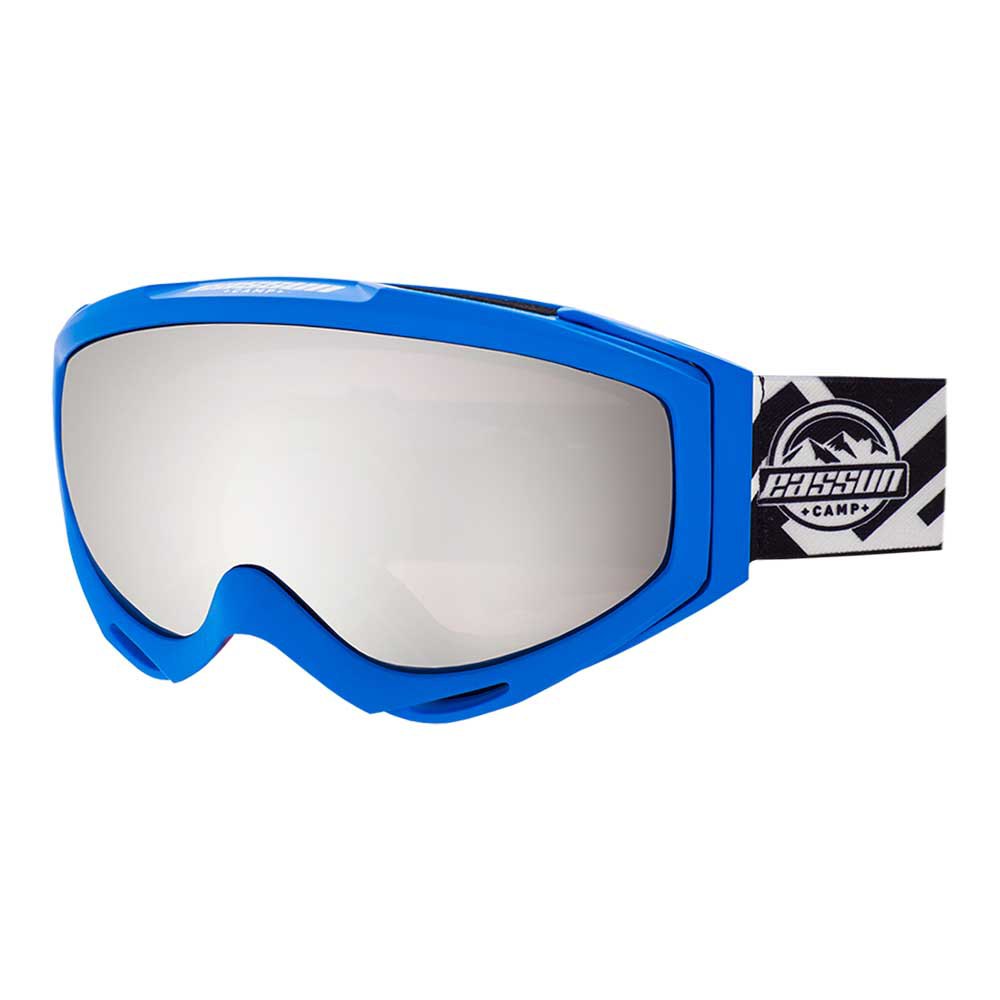 Eassun Camp Ski Goggles Blau Silver Mirror/CAT3 von Eassun
