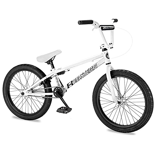 Eastern Bikes Paydirt 20-Zoll BMX-Fahrrad, Rahmen aus hochfestem Stahl (Weiß) von Eastern Bikes