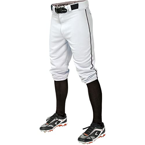 Easton Herren Pro + Knicker Baseballhose, Herren, A167105WHBKXXL, weiß/schwarz, XX-Large von Easton
