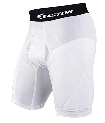 Easton Rutschhemmende Shorts für Jugendliche, Jungen Mädchen, A164549WHYM, weiß, M von Easton