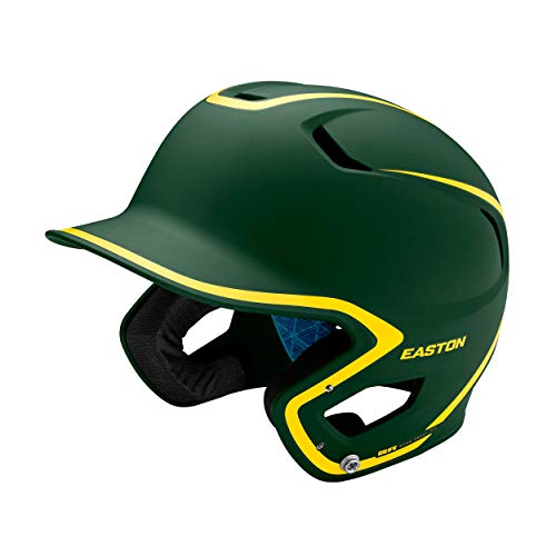 Z5 2.0 Batting Helmet Senior Matte Two-Tone Green/Gold von Easton