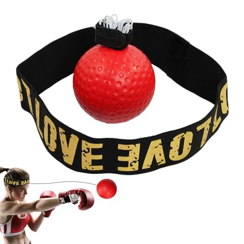 Eastuy Box-Trainingsball, Kinder-Stirnband-Reflexball | Kinder Boxen Stirnband Reflexbälle | Trainieren Sie die Hand-Auge-Koordination mit Boxbällen für Schlafzimmer, Wohnzimmer, Innenhof, Parks und von Eastuy