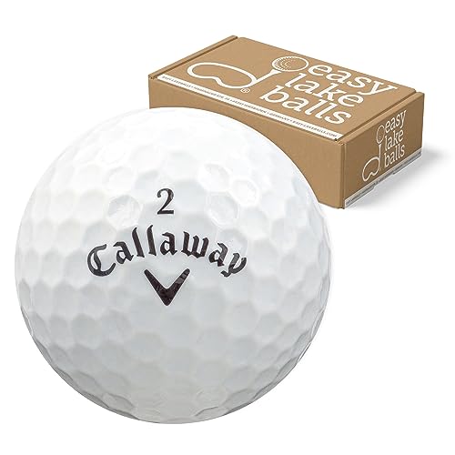 100 Callaway Mix LAKEBALLS/GOLFBÄLLE - QUALITÄT AAA/AA - Golf von Easy Lakeballs