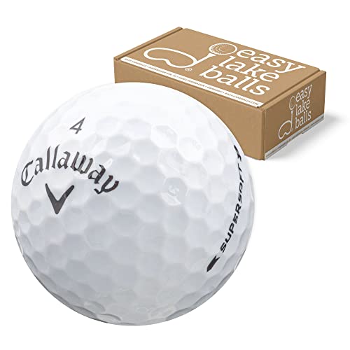 100 Callaway Supersoft LAKEBALLS/GOLFBÄLLE - QUALITÄT AAAA/AAA - Golf von Easy Lakeballs