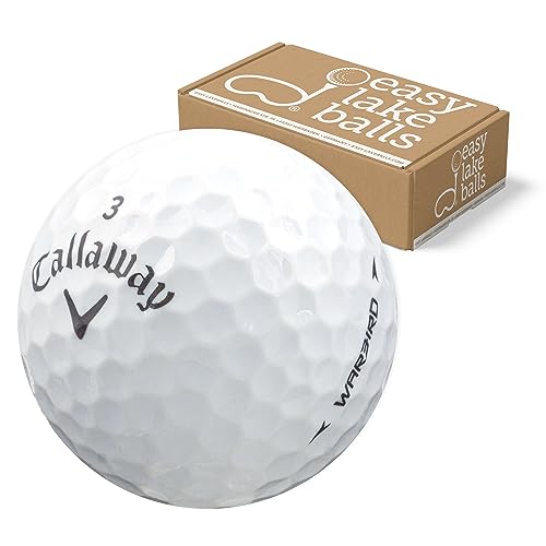 100 Callaway WARBIRD LAKEBALLS/GOLFBÄLLE - QUALITÄT AAA/AA - Golf von Easy Lakeballs