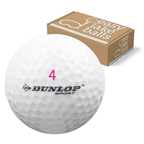 100 Dunlop Mix LAKEBALLS/GOLFBÄLLE - QUALITÄT AAAA/AAA - IM NETZBEUTEL - Golf von Easy Lakeballs