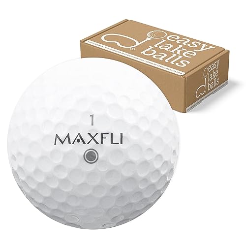 100 MAXFLI Mix LAKEBALLS/GOLFBÄLLE - QUALITÄT AAAA/AAA - IM NETZBEUTEL - Golf von Easy Lakeballs