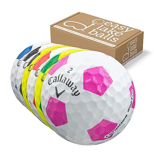 25 Callaway Chrome Soft TRUVIS LAKEBALLS/GOLFBÄLLE - QUALITÄT AAAA/AAA von Easy Lakeballs