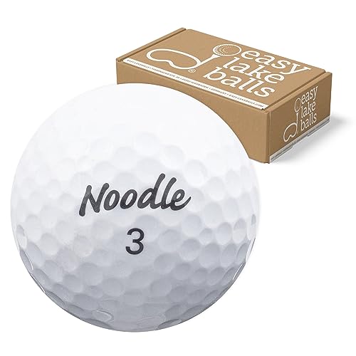 25 MAXFLI Noodle LAKEBALLS/GOLFBÄLLE - QUALITÄT AAA/AA von Easy Lakeballs