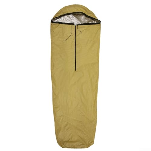 Ultraleichter Schlafsack für Erwachsene, leicht, wasserdicht, für drinnen und draußen, für Camping und Wandern im Freien (grün) von EasyByMall