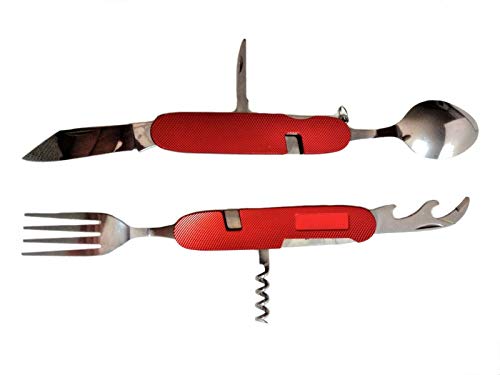 Taschenmesser mit Messer und Gabel von Eccellenza